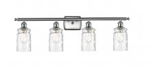  516-4W-SN-G352 - Candor - 4 Light - 35 inch - Brushed Satin Nickel - Bath Vanity Light