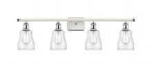 Innovations Lighting 516-4W-WPC-G392 - Ellery - 4 Light - 35 inch - White Polished Chrome - Bath Vanity Light