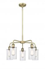 Innovations Lighting 516-5CR-AB-G802 - Clymer - 5 Light - 22 inch - Antique Brass - Chandelier