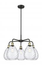 Innovations Lighting 516-5CR-BAB-G372 - Waverly - 5 Light - 26 inch - Black Antique Brass - Chandelier