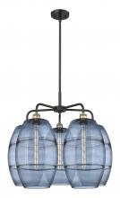 Innovations Lighting 516-5CR-BAB-G557-10BL - Vaz - 5 Light - 28 inch - Black Antique Brass - Chandelier