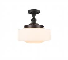  517-1CH-OB-G691-12 - Bridgeton - 1 Light - 12 inch - Oil Rubbed Bronze - Semi-Flush Mount