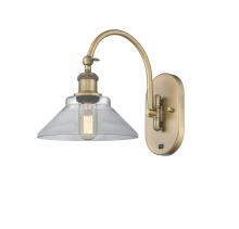  518-1W-BB-G132 - Orwell - 1 Light - 8 inch - Brushed Brass - Sconce