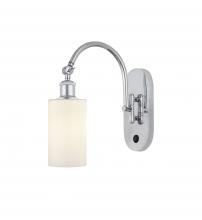 Innovations Lighting 518-1W-PC-G801 - Clymer - 1 Light - 4 inch - Polished Chrome - Sconce