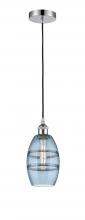 Innovations Lighting 616-1P-PC-G557-6BL - Vaz - 1 Light - 6 inch - Polished Chrome - Cord hung - Mini Pendant