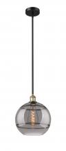 Innovations Lighting 616-1S-BAB-G556-12SM - Rochester - 1 Light - 12 inch - Black Antique Brass - Cord hung - Mini Pendant