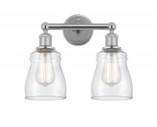  616-2W-PC-G392 - Ellery - 2 Light - 14 inch - Polished Chrome - Bath Vanity Light