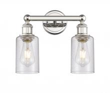 Innovations Lighting 616-2W-PN-G804 - Clymer - 2 Light - 13 inch - Polished Nickel - Bath Vanity Light