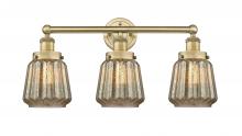  616-3W-BB-G146 - Chatham - 3 Light - 25 inch - Brushed Brass - Bath Vanity Light