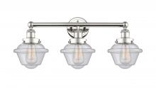  616-3W-PN-G534 - Oxford - 3 Light - 25 inch - Polished Nickel - Bath Vanity Light