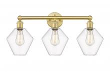  616-3W-SG-G652-8 - Cindyrella - 3 Light - 26 inch - Satin Gold - Bath Vanity Light