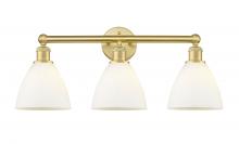  616-3W-SG-GBD-751 - Bristol - 3 Light - 26 inch - Satin Gold - Bath Vanity Light