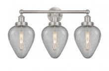  616-3W-SN-G165 - Geneseo - 3 Light - 25 inch - Brushed Satin Nickel - Bath Vanity Light