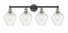  616-4W-BAB-G654-8 - Cindyrella - 4 Light - 35 inch - Black Antique Brass - Bath Vanity Light