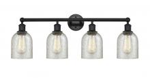  616-4W-BK-G259 - Caledonia - 4 Light - 32 inch - Matte Black - Bath Vanity Light