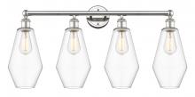  616-4W-PN-G652-7 - Cindyrella - 4 Light - 34 inch - Polished Nickel - Bath Vanity Light