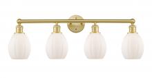 Innovations Lighting 616-4W-SG-G81 - Eaton - 4 Light - 33 inch - Satin Gold - Bath Vanity Light