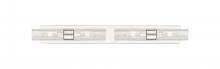  617S-4W-PN-G617-8SCL - Boreas - 4 Light - 39 inch - Polished Nickel - Bath Vanity Light