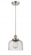 Innovations Lighting 916-1P-SN-G74 - Bell - 1 Light - 8 inch - Brushed Satin Nickel - Cord hung - Mini Pendant