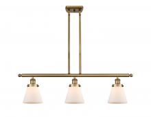 Innovations Lighting 916-3I-BB-G61 - Cone - 3 Light - 36 inch - Brushed Brass - Stem Hung - Island Light