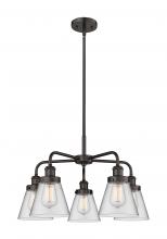 Innovations Lighting 916-5CR-OB-G62 - Cone - 5 Light - 25 inch - Oil Rubbed Bronze - Chandelier