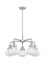 Innovations Lighting 916-5CR-SN-G324 - Olean - 5 Light - 25 inch - Satin Nickel - Chandelier