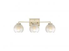 Golden 3094-BA3 BCB-ALA - Elliott - 3 Light Bath Vanity