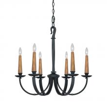 Capital 3996BI - 6 Light Chandelier