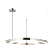 Kuzco Lighting Inc PD78031-PN - Yukon 31-in Polished Nickel LED Pendant