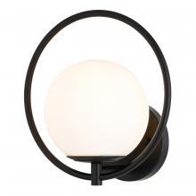 Vaxcel International W0476 - Bucktown 1 Light Wall Light Matte Black