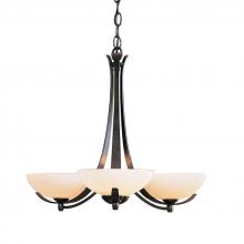 Hubbardton Forge 101260-SKT-07-GG0136 - Aegis 3 Arm Chandelier