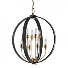 Hudson Valley 6722-AOB - 8 LIGHT CHANDELIER