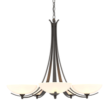 Hubbardton Forge 101261-SKT-14-GG0123 - Aegis 5 Arm Chandelier