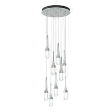 Hubbardton Forge 131108-SKT-STND-82-ZM0434 - Link 9-Light Clear Glass Pendant