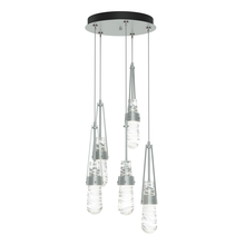  131120-SKT-STND-82-YJ0434 - Link 5-Light Blown Glass Pendant