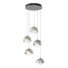  131125-SKT-STND-85-85-GG0711 - Brooklyn 5-Light Double Shade Pendant