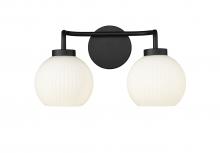 Millennium 22402-MB - Oprah 2-Light Vanity Matte Black