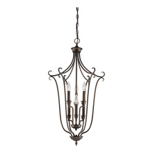 Millennium 1336-RBZ - Fulton 6-Light Pendant light Rubbed Bronze