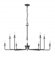 Millennium 12510-MB - Marceline 1 - Light Chandelier Ceiling Light Matte Black