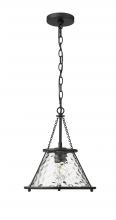 Millennium 13501-MB - Javis 1-Light Pendant light Matte Black