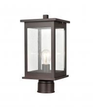 Millennium 4131-PBZ - Bowton 1-Light Outdoor Post Lantern Powder Coated Bronze