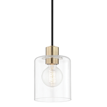 Mitzi by Hudson Valley Lighting H108701-AGB - Neko Pendant