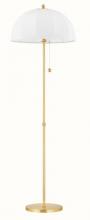 Mitzi by Hudson Valley Lighting HL816401-AGB - MESHELLE Floor Lamp