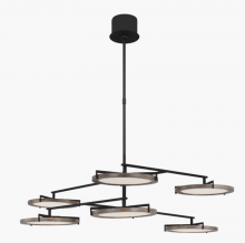 Visual Comfort & Co. Modern Collection CDCH17327WOB - Shuffle Large Chandelier