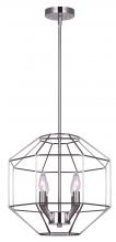 Canarm ICH1064A04BN16 - ALIX Brushed Nickel Chandelier