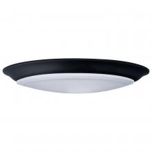 Nuvo 62/1814 - 10 inch; LED Disk Light; 5-CCT Selectable 27K/3K/35K/4K/5K; Black Finish