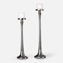 Uttermost 18994 - Aliso Cast Iron Candleholders Set/2