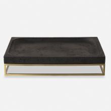 Uttermost 18161 - Shadowstone Cast Black Tray