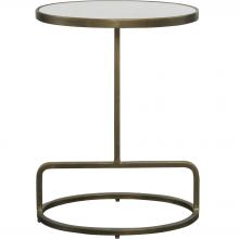 Uttermost 25135 - Jessenia White Marble Accent Table