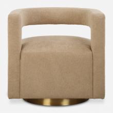 Uttermost 23850 - Grounded Modern Swivel Chair